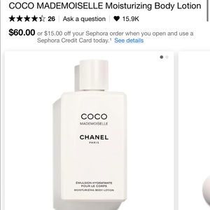 NEW! CHANEL Coco Mademoiselle Moisturizing Body Lotion